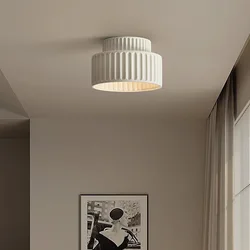 Nordic LED Ceiling Lights Simplicity creamy wind E27 Ceiling Mounted Lamp Bedroom Home Decor Ceiling Lamp Fixtures