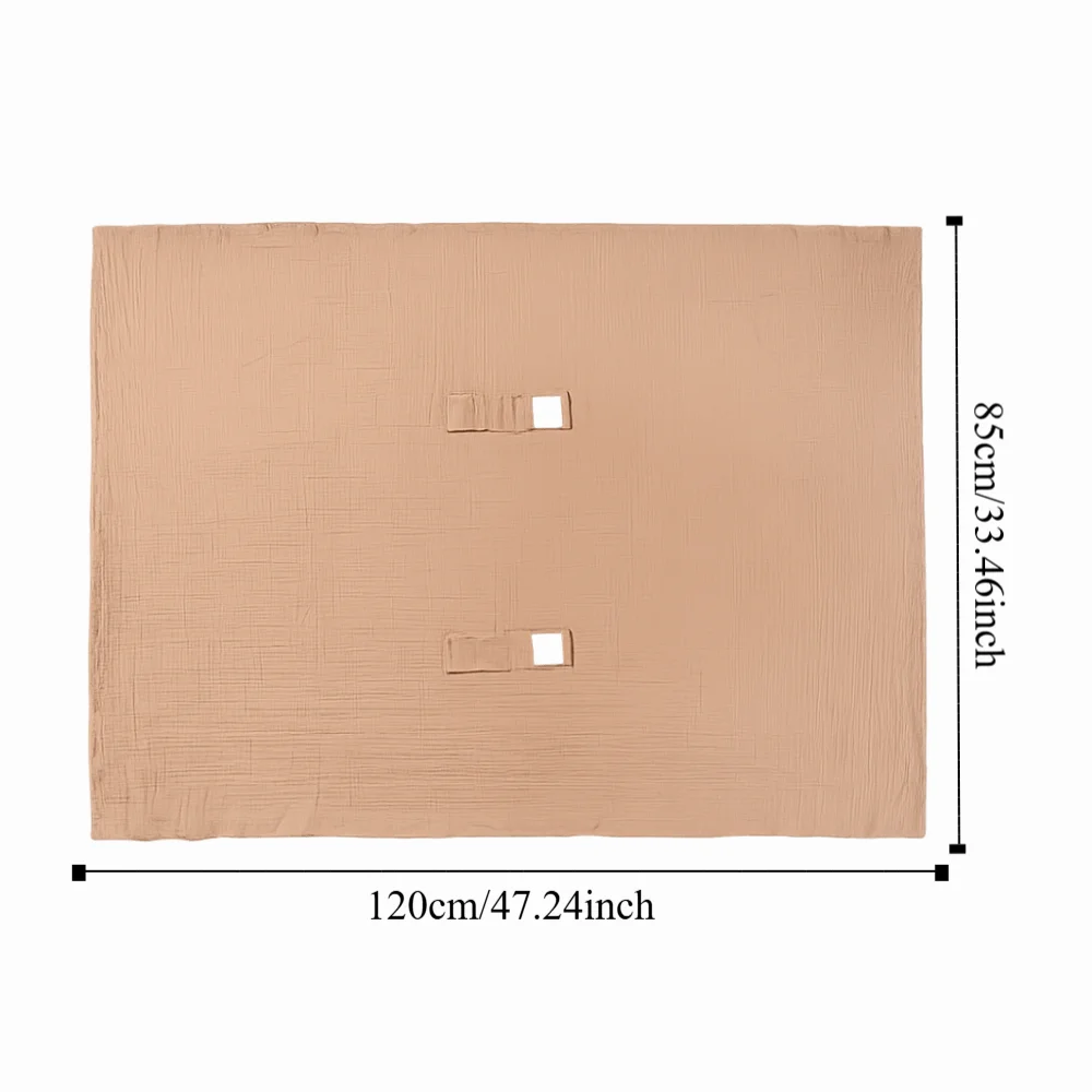 Fotografia 7: Cobertor de Algodão para Bebê, Capa para Cesto de Bebê, Macio, Leve, Protetor Solar, Cobertor para Carrinho, Bloqueador de Luz, Respirável, Capa para Carrinho de Meninas