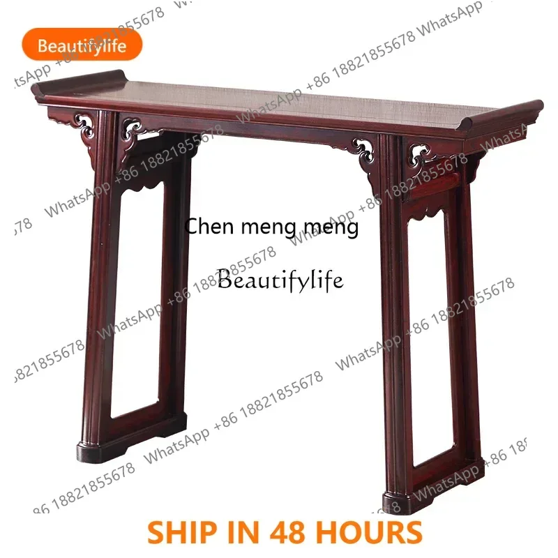 

Rosewood a Long Narrow Table Sandal Wood Solid Wood Console Tables Desk Ming Style Chinese FurnitureFH H