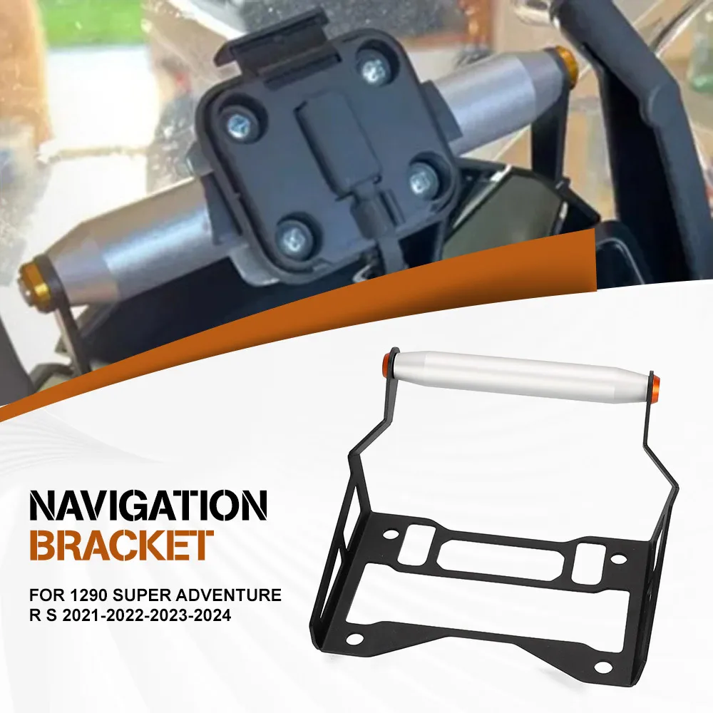 

Phone Holder Stand GPS Navigation Plate Bracket Support FOR 1290 SUPER ADVENTURE R S 2021-2022-2023-2024 Motorcycle Accessories