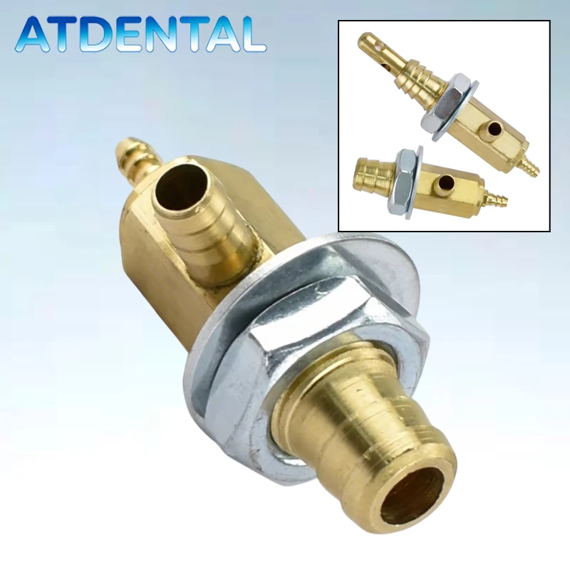 Dental Strong Suction Brass Valve for Dental Supplies High Flow Control Valve for Dental Unit