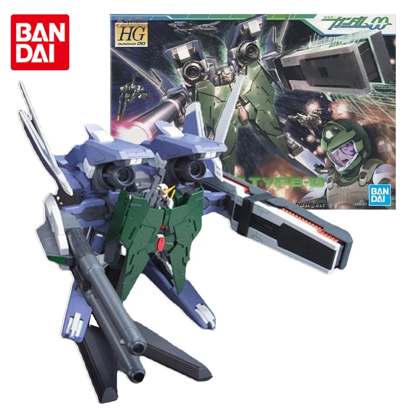 Bandai Genuine Gundam Model Kit Anime Figure HG 00 1/144 Gnarms Type-D Collection Gunpla Anime Action Figure Toys for Children