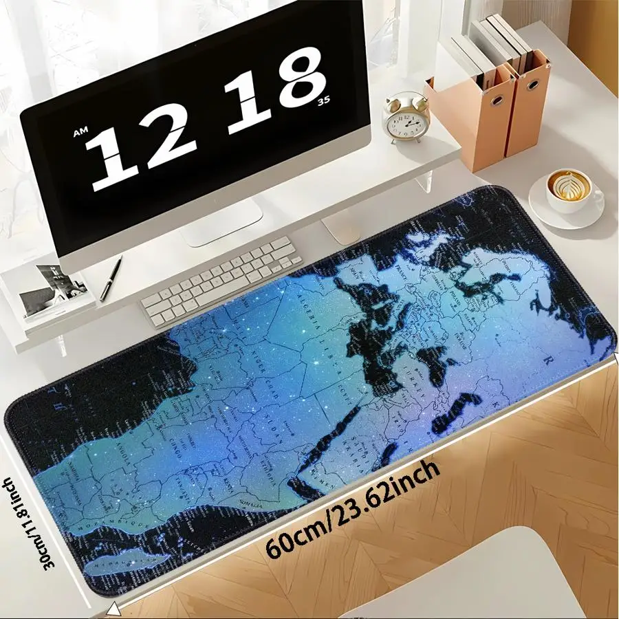 overlock Mouse Pad office Pad Keyboard Mouse Pad Game Console Pad Computer Laptop Pad Desk accessories Map Lines