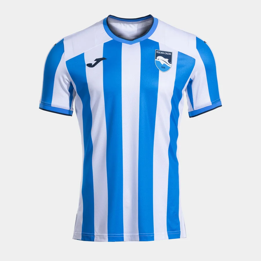 

JOMA, новая летняя модная мужская футбольная футболка Pescara для дома и на выезде, 25/26, Fan Edition, спортивная быстросохнущая дышащая футболка