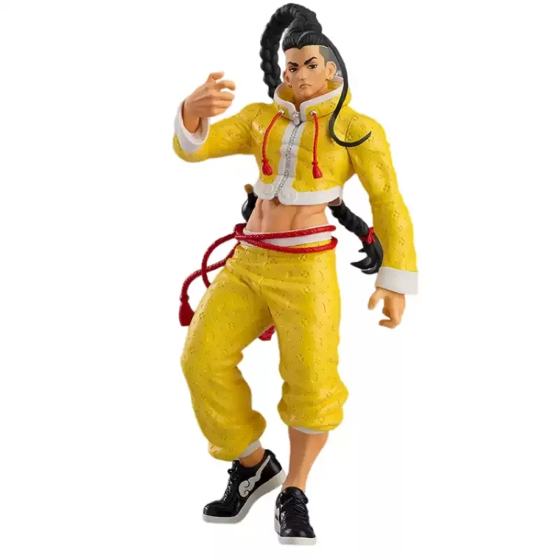 Original POP UP PARADE Street Fighter 6 Jamie Anime Figuras Brinquedos Modelo de Ação