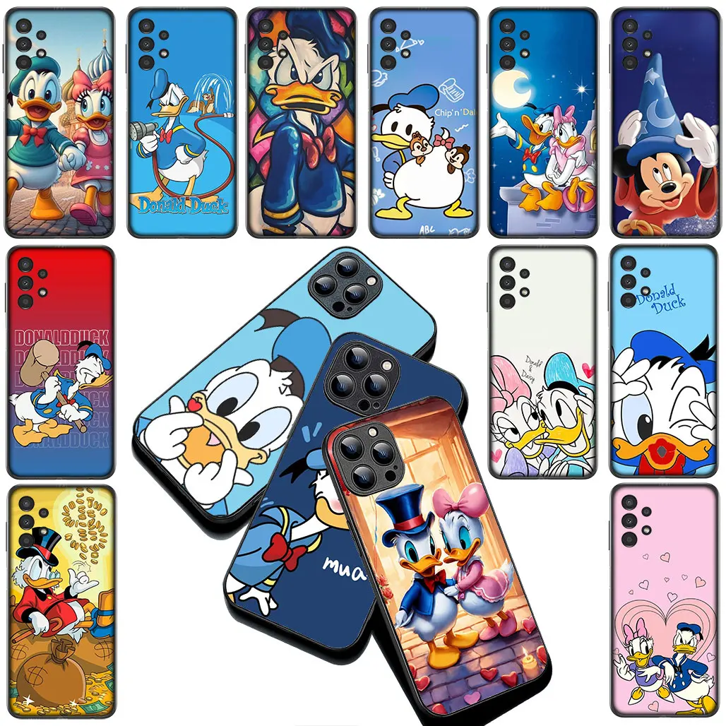 Чехол для телефона D-Donalds D-Ducks для Apple iPhone 17 Air 12 13 Pro Max Mini ProMax XR 7 + 8 Plus X Гибкий чехол