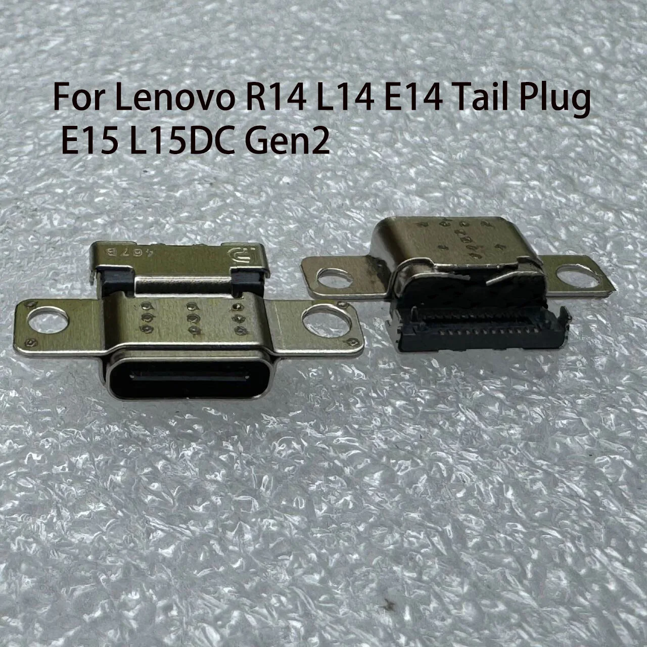 1 unidad para Lenovo ThinkPad R14 L14 E14 E15 L15 Gen2 puerto de carga USB tipo C conector hembra de 24 pines conector de alimentación