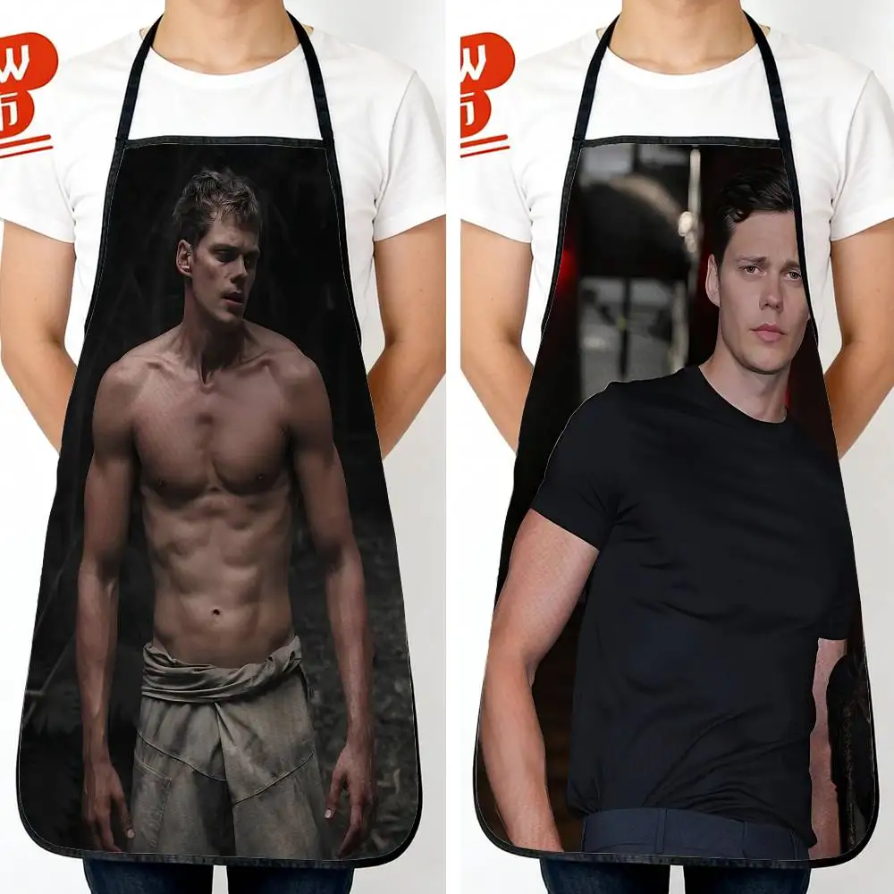

Водонепроницаемый фартук унисекс Muscle Cool Bill Skarsgard, хит продаж, для кухни, гончарного дела, рисования, рукоделия, подарков