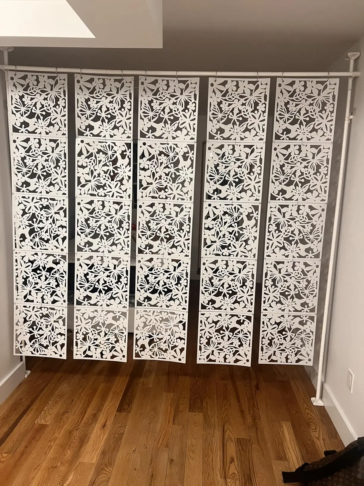 

Decorative Plastic Hanging Screen, Room Divider, Partition, Wall Panels, Curtains, 15Pcs Sets