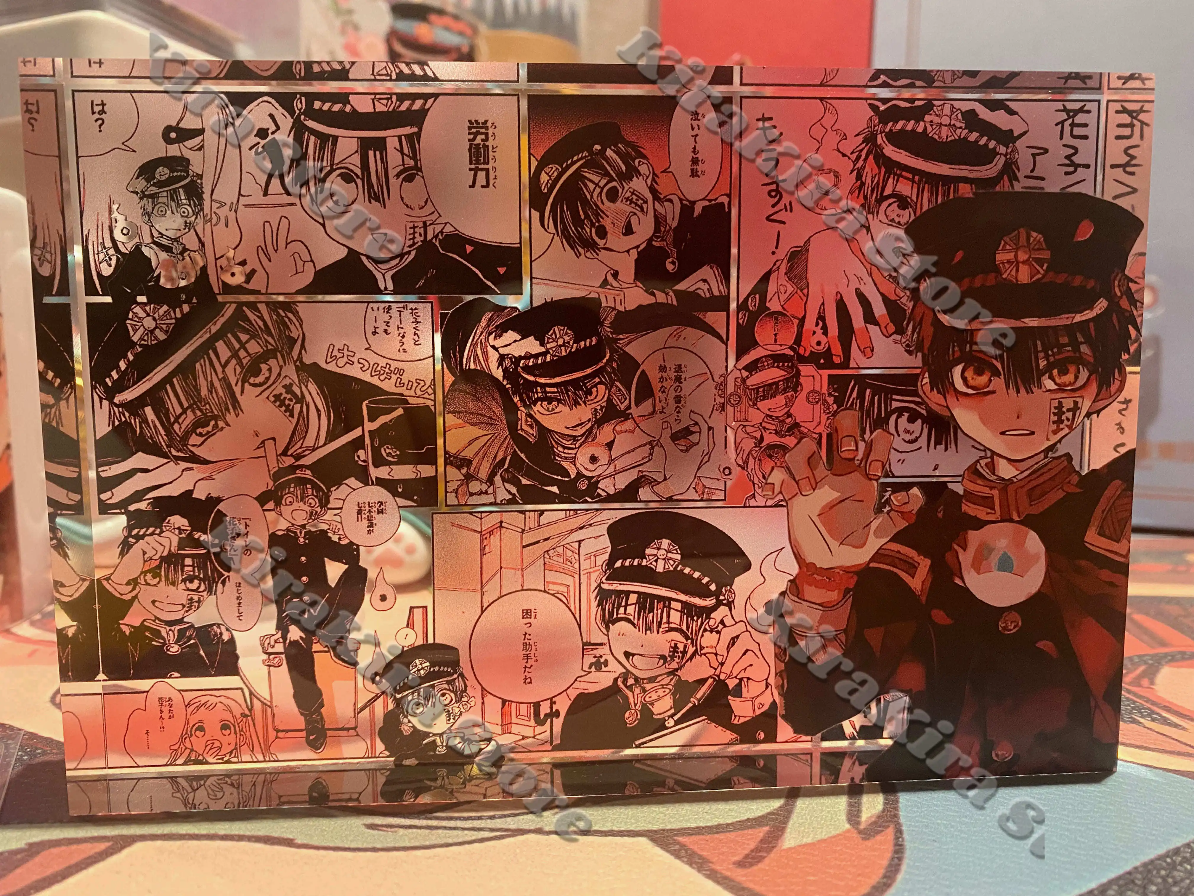 Юги Амане акриловый кирпич в унитазе Ханако-кун аниме прозрачная карта Мицуба стоячая тарелка Яширо Нене косплей украшения подарки