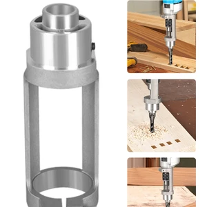 Square Bohrer -Adapter, Bit -Fixing -Unterstützung, professionelle Fixierscheibe, Bit -Mortiser für manuelle elektrische Bohrer 8 Hauptverkaufsadapter Drill Square Hole - №3