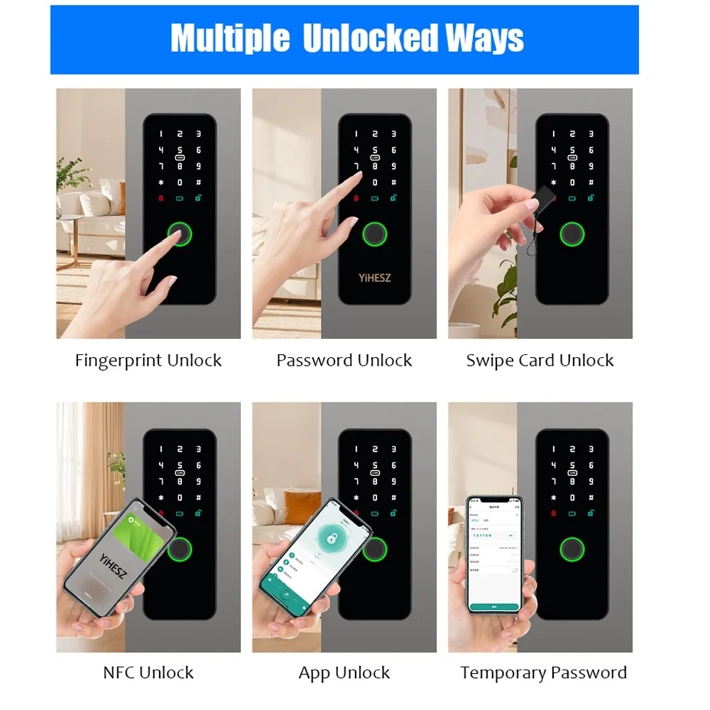 Адаптер для смартфона WAFU 011A 019 010, сканер отпечатка пальца, безключевой доступ