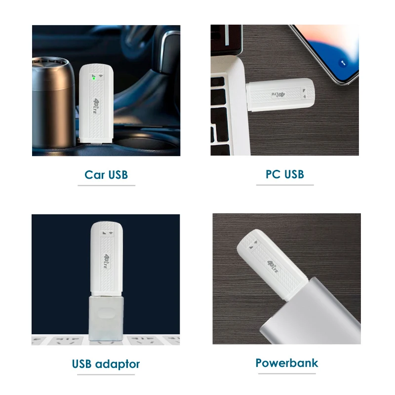 Zbtlink Mở Khóa Điện Thoại Di Động USB 4G LTE Modem Không Dây Dongle Wifi Router 150Mbps Với SIM Khe Cắm Thẻ Túi Cho xe Du Thuyền Ngoài Trời