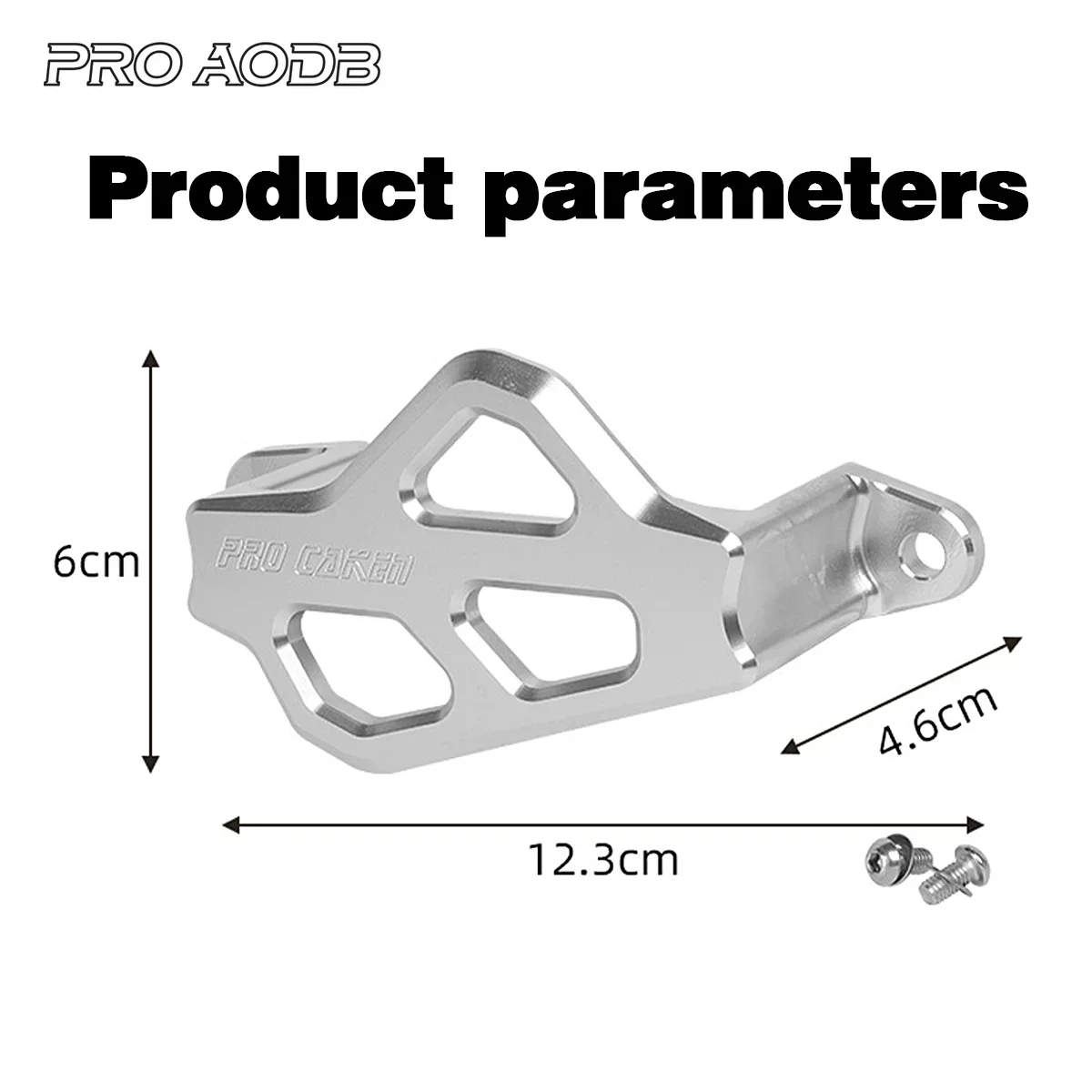 CNC Rear Brake Caliper Guard Protector Cover For Yamaha YZ250X YZ450FX YZ125 YZ250 YZ250X YZ250F YZ450F 50TH MONSTER 2021-2024