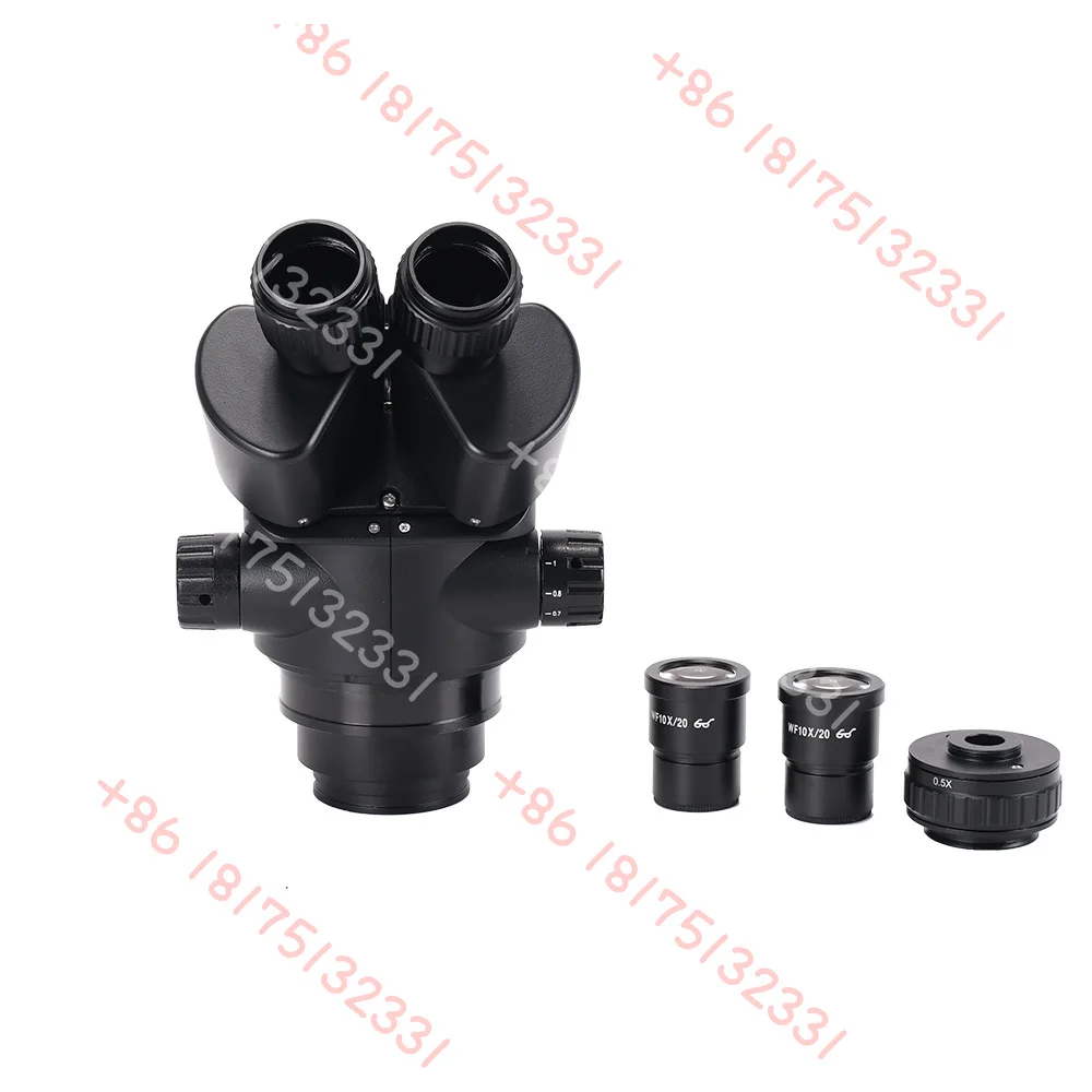 Dual Boom Stand 3.5X-90X  48 MP Camera  Stereo Microscopio Trinocular  for the Laboratory  IC Repair  Microscope