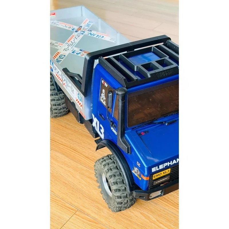 

CROSSRC EMO X6 XL3 1/8 Scale RC Crawler Roof Rack Gantry Frame 3D-Printed Material Upgrade Parts Non-Destructive Installation