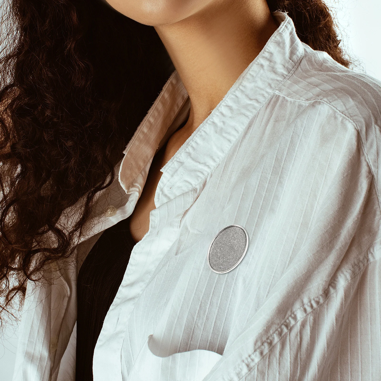 5pcs 25Mm Chest Pin Accessories Diy Alloy Base Tray Hollow Round Bezel For Jewelry Making Crafts Resin Cameo Bracelets