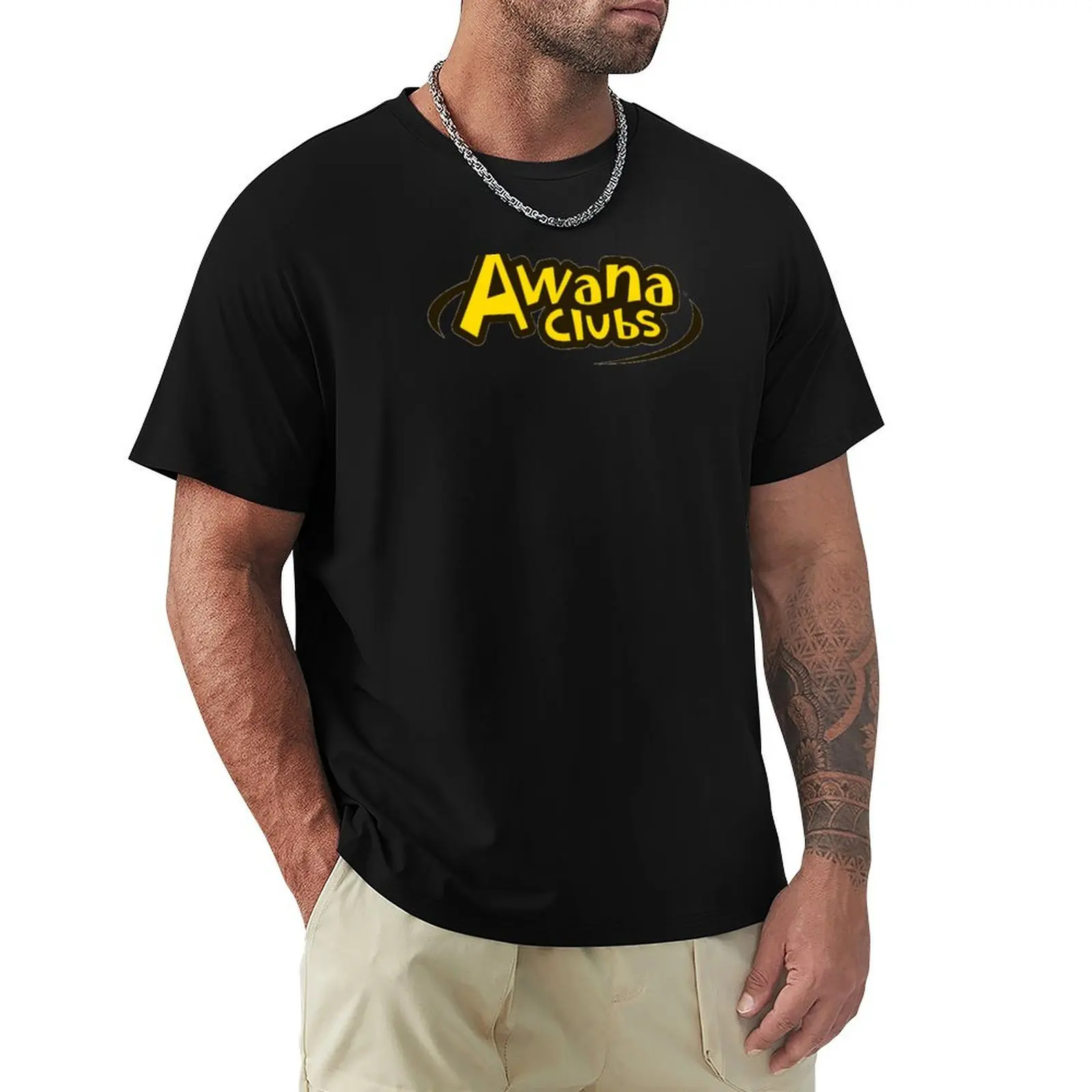 Awana Clubs Logo T-Shirt Anti-Wrinkle Short Sleeve T-Shirt