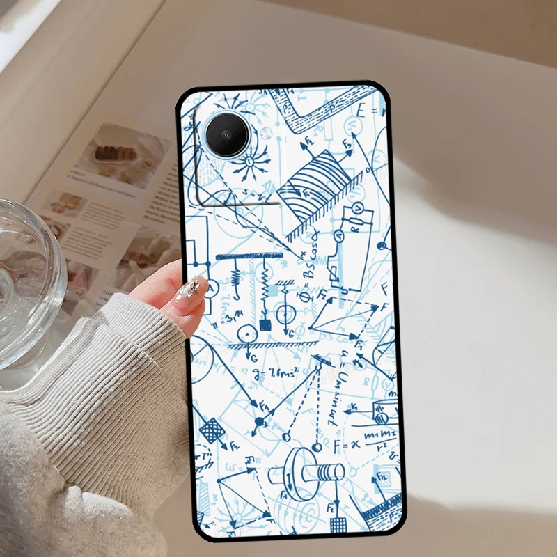 معادلة صيغة الرياضيات الفيزياء لـ Realme 14 10 11 12 13 Pro Plus GT 7 Pro 6 5 GT 6T C67 C61 C55 C53 C51 C21Y C25S C75