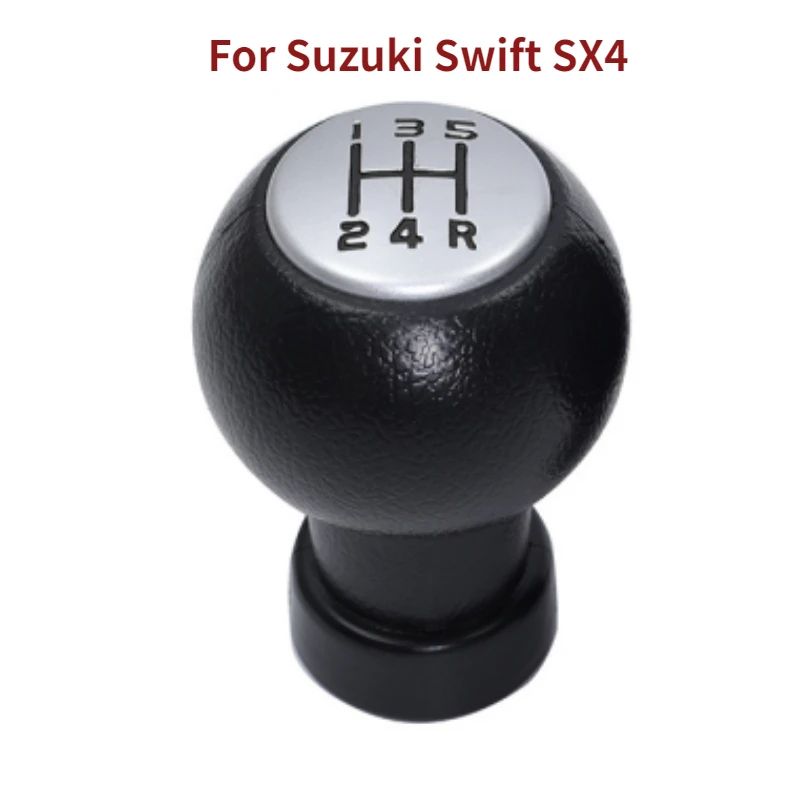 5 Speed Gear Shift Knob for Suzuki Swift SX4 2005 2006 2007 2008 2009 2010 2011 2012 2013 2014 2015 Matte Chrome Accessories