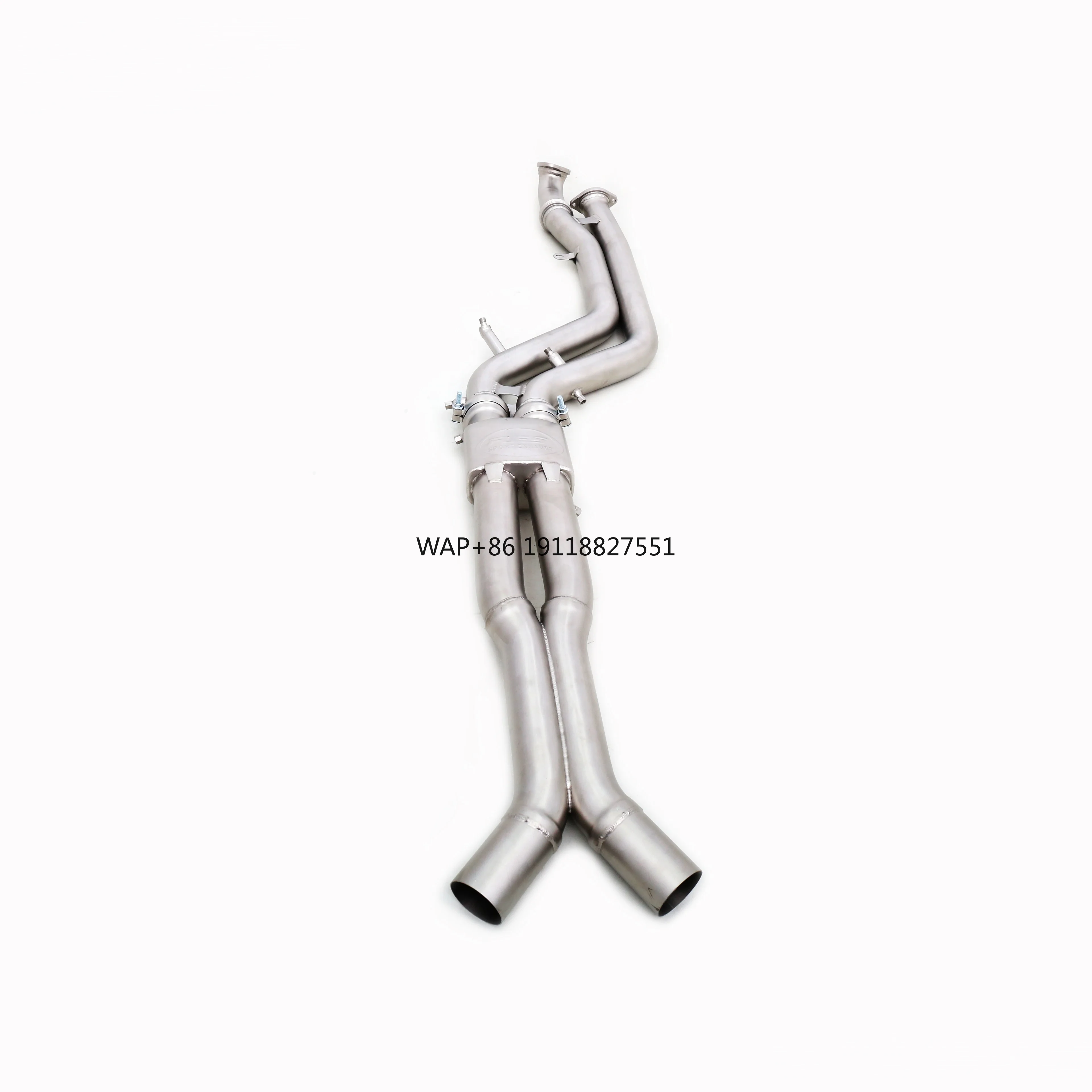 

Custom Factory X Design Midpipe for M3/M4 G80/G82 Stainless Steel 304 Mirror Polished Finish 1.5mm Thickness