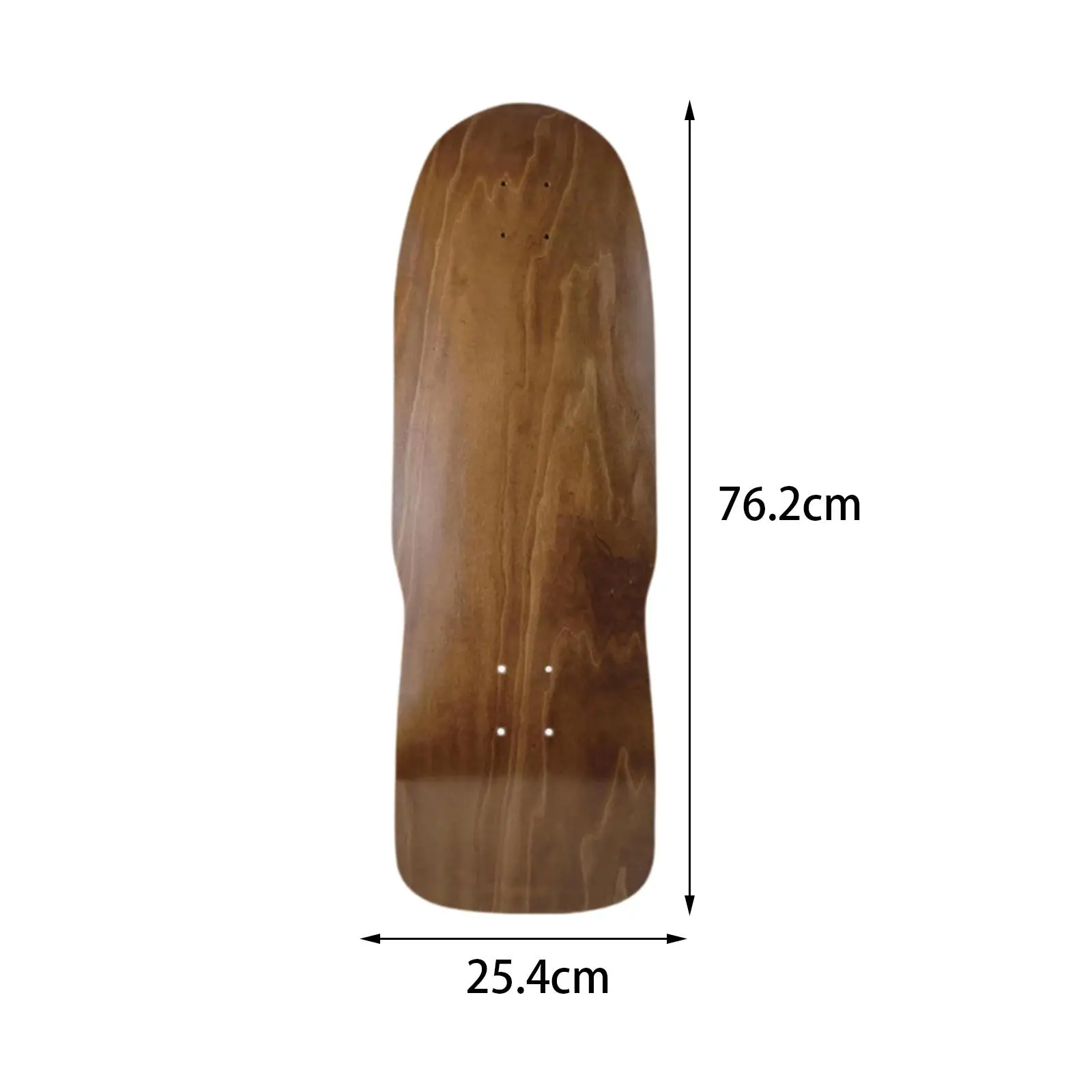 Blank Skateboard Deck para iniciantes, acessório esportivo para adultos