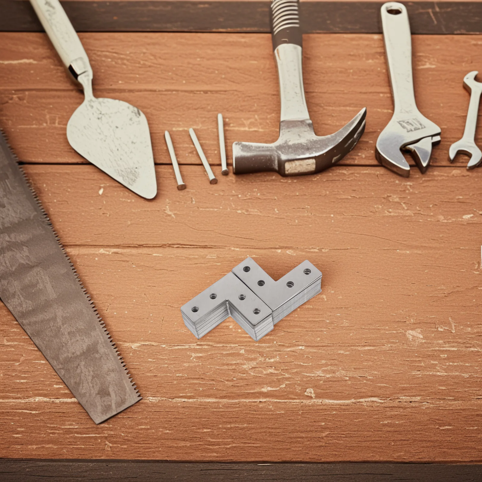 

40Pcs Stainless Steel Corner Braces L Shaped Brackets Heavy Duty Right Angle Brackets for Wood Shelves Furniture