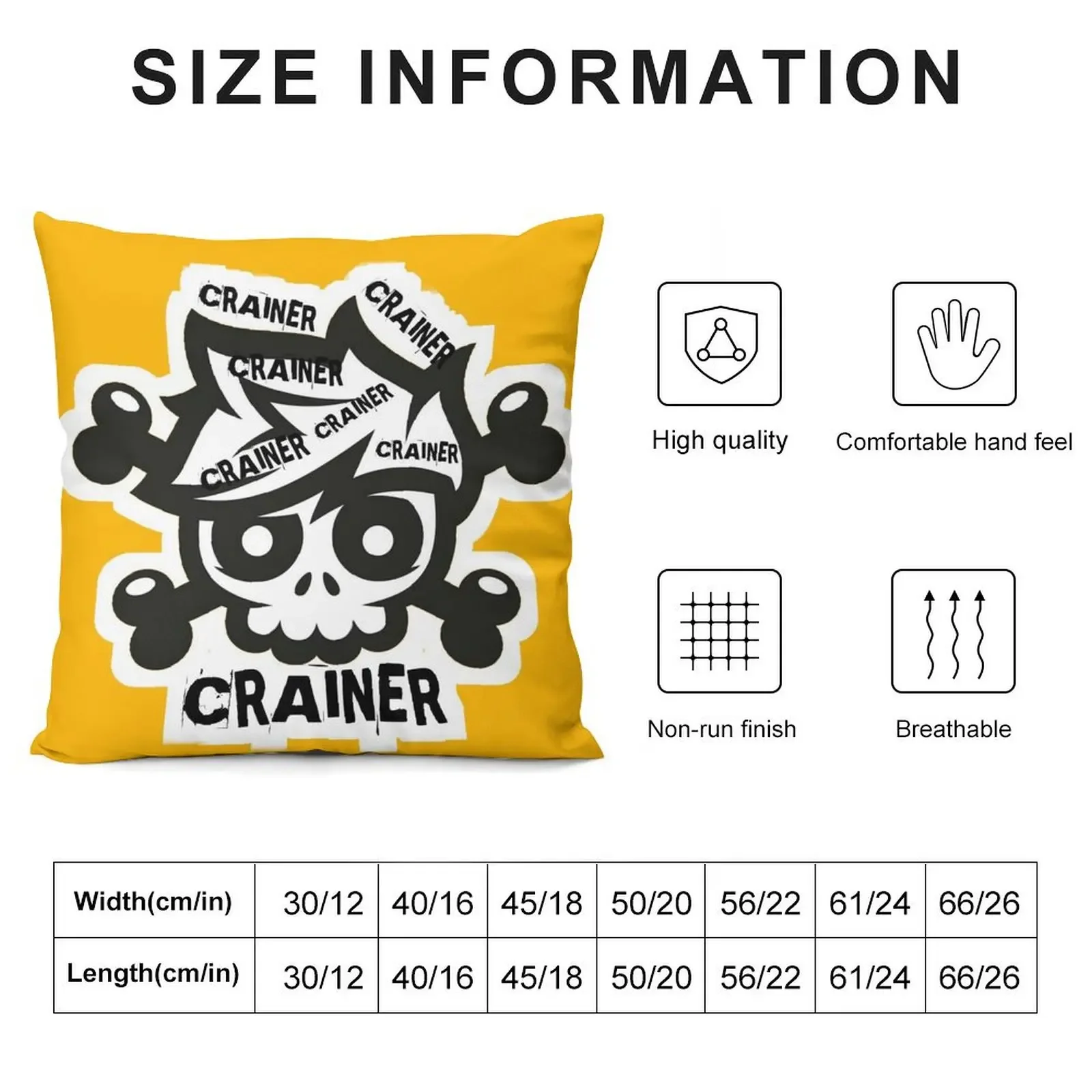 crainer Throw Pillow Ornamental Pillow Pillowcases pillow