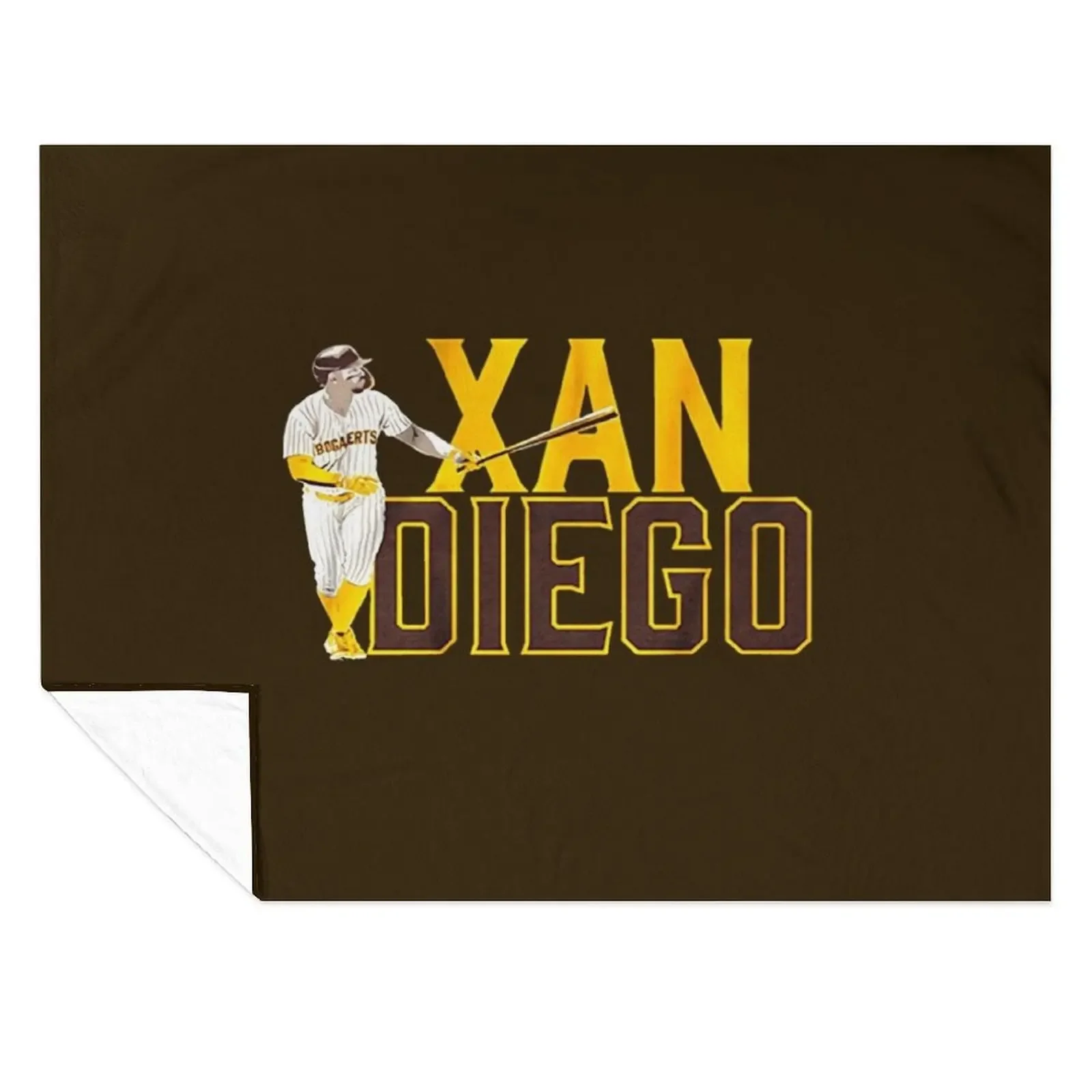 

Xander Bogaerts Throw Blanket Sofa Throw Flannels Travel Furry Blankets