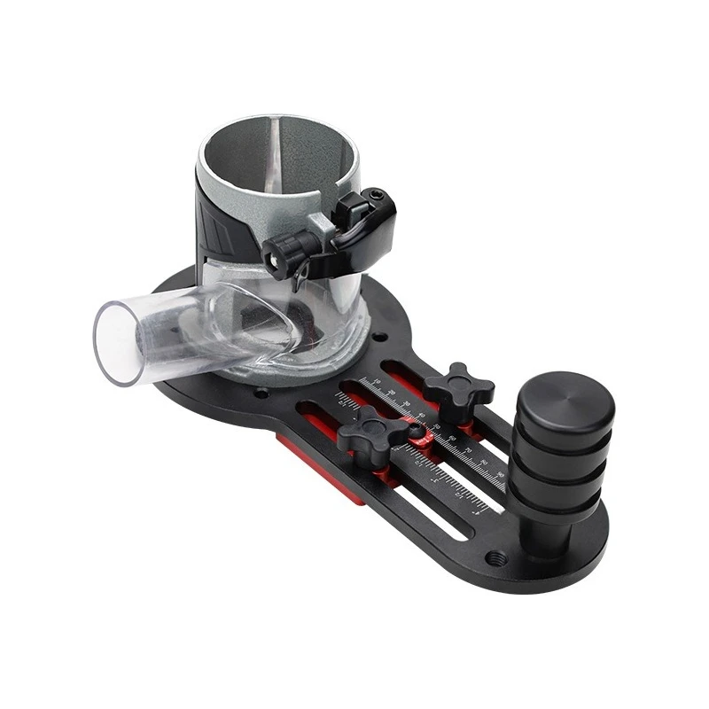 

Фрезерный инструмент для обработки дерева: позиционер для нарезки пазов, вспомогательный инструмент для фрезерования и снятия фаски с досок