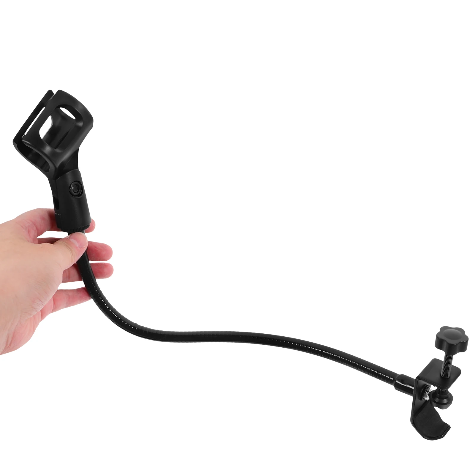 

1Set Adjustable Flexible Tube Microphone Stand Gooseneck Mic Holder for Streaming Studio Recording Microphone Arm Stand