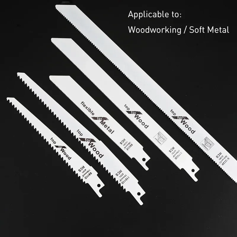 1pc Jig Saw Blades Coarse And Fine Teeth Reciprocating Sawblade For Wood Plastic Soft Metal Cutting Power Tools Accessories