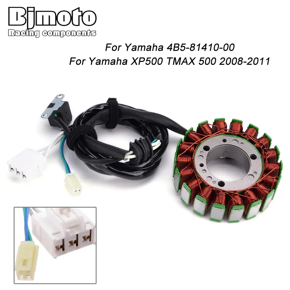 

Катушка статора генератора мотоцикла XP 500 TMAX500 для Yamaha XP500 TMAX 500 2008-2011 FX Nytro RS Vector Viking SR Viper 1000