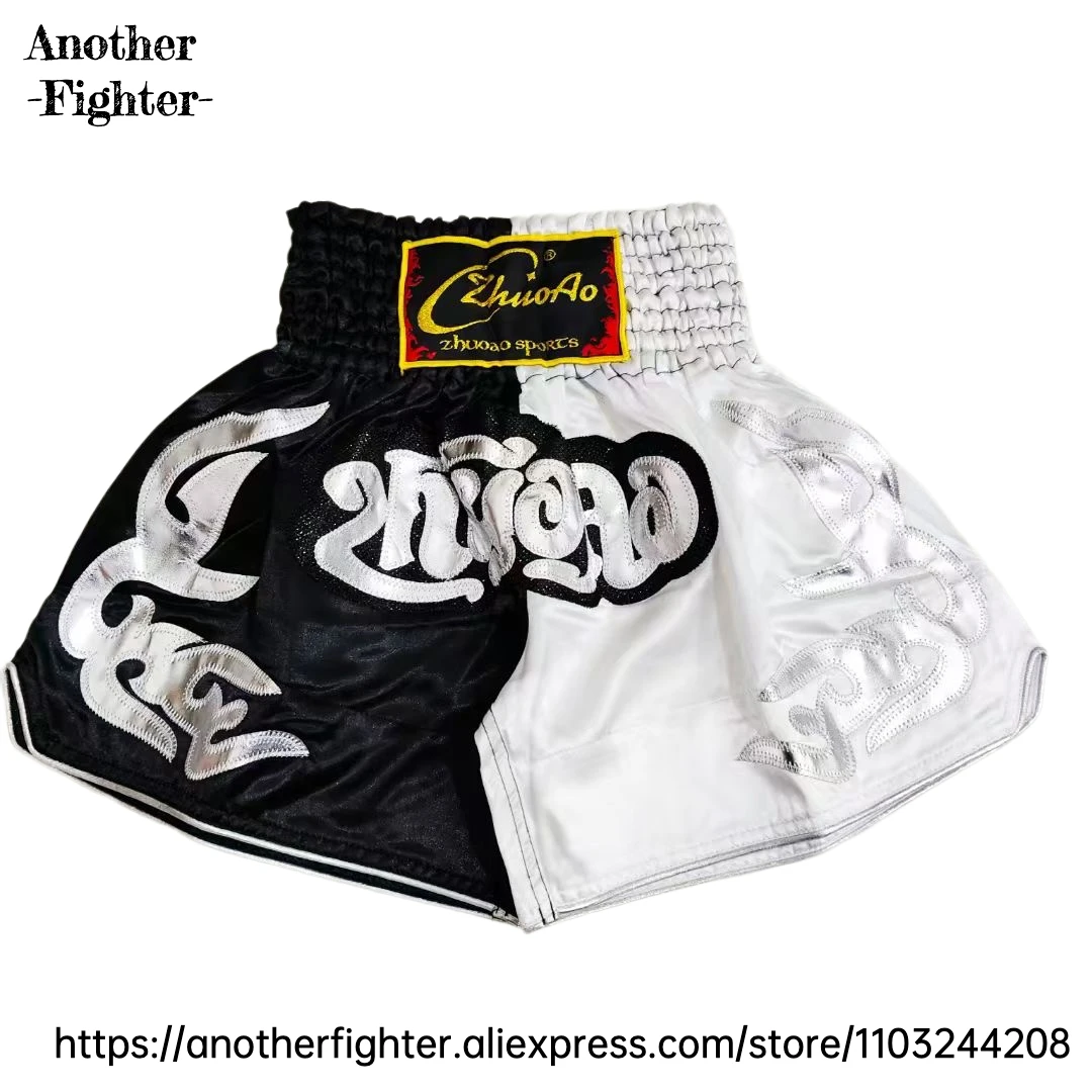 

Muay Thai Shorts Men Women Thai Boxing Shorts Child Cage Fighting Kickboxing Training Trunks Gym Martial Arts Grappling Clothes