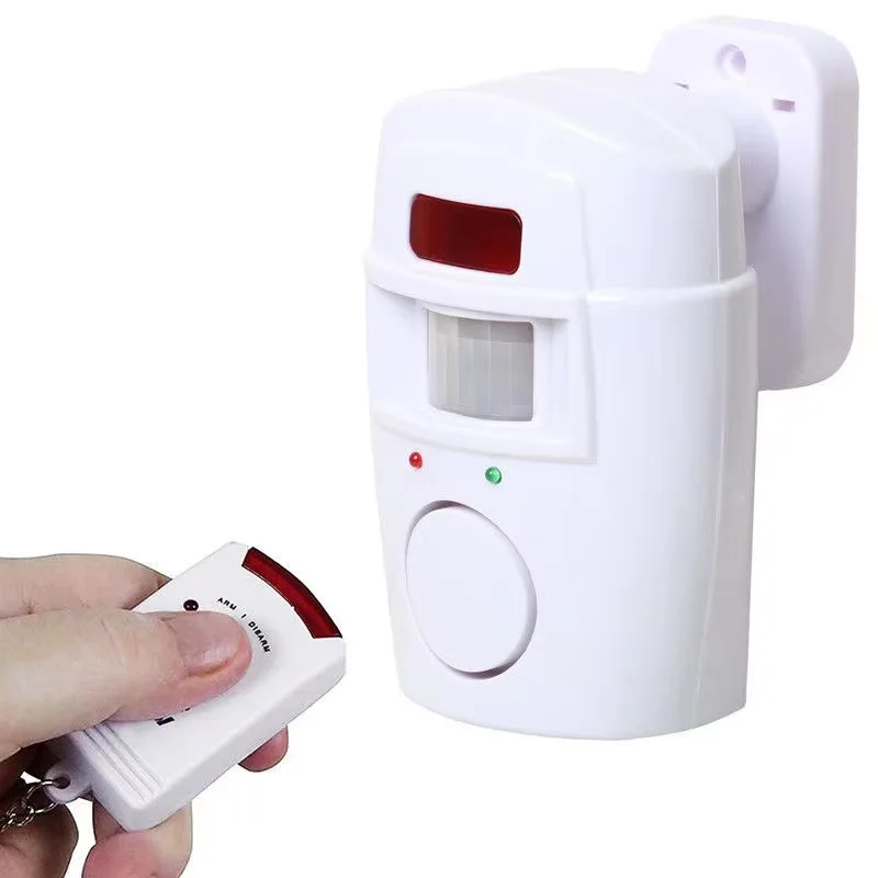 With 2 Remote Controls for Home Shed Garage Caravan Alarm Security System Wireless PIR Motion Sensor Detector Alarm