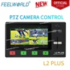 FEELWORLD L2 PLUS 5.5 インチ LCD マルチカメラ ビデオ ミキサー スイッチャー 内蔵クロマキーおよびロゴ オーバーレイ PTZ コントロール クロマキー USB3.0 1