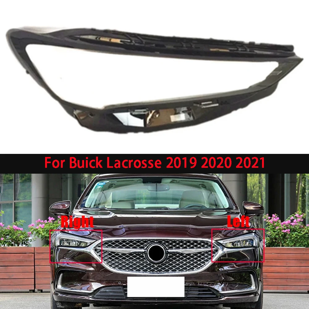 

Car Headlight Fog Light Lens Cover Shell Headlamp Lenses Cover Lampshade Glass Lampcover Caps For Buick Lacrosse 2019 2020 2021