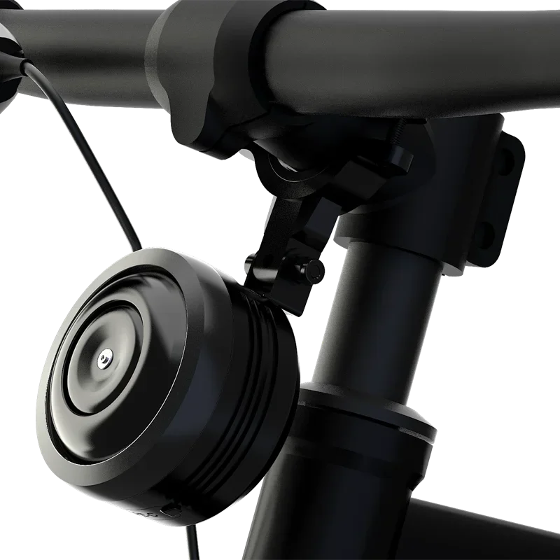 Fahrradklingel, elektrische Hupe, wasserdicht, USB-Ladefunktion, lauter Klang, für BMX- und MTB-Fahrräder, zum Anbringen am Lenker (optional mit Diebstahlschutz-Alarm).