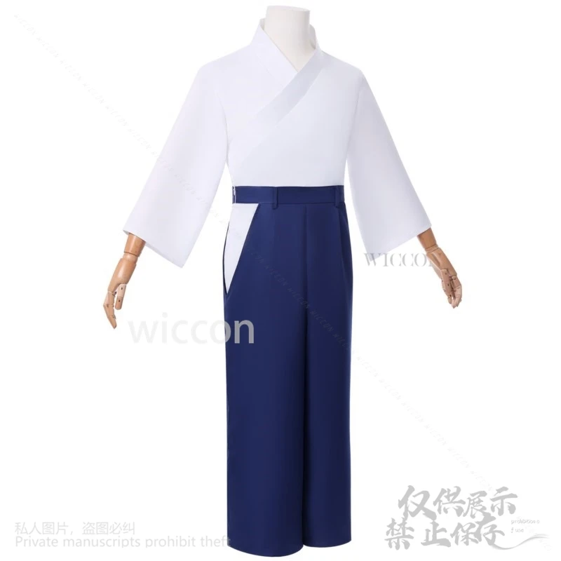 Cos Kurogane Косплей Аниме Kenyuu Densetsu Yaiba Kendo Костюм Японское Синее Кимоно Парики Хэллоуин Рождественская Вечеринка Индивидуальные
