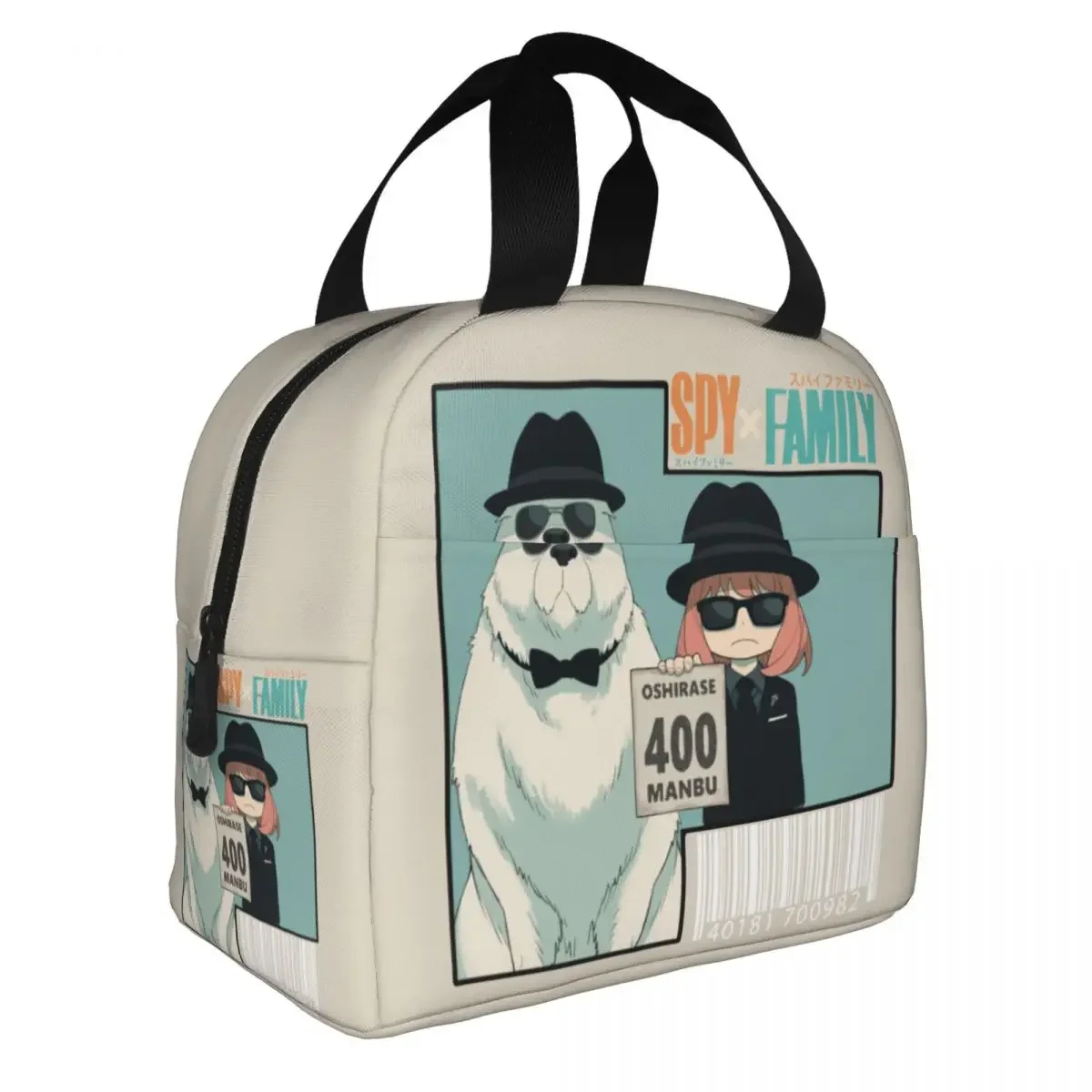 SPY X FAMILY Anya Insulated Lunch Bag Thermal Bag Lunch Container Spy X Family Anime Leakproof Tote Lunch Box Picnic