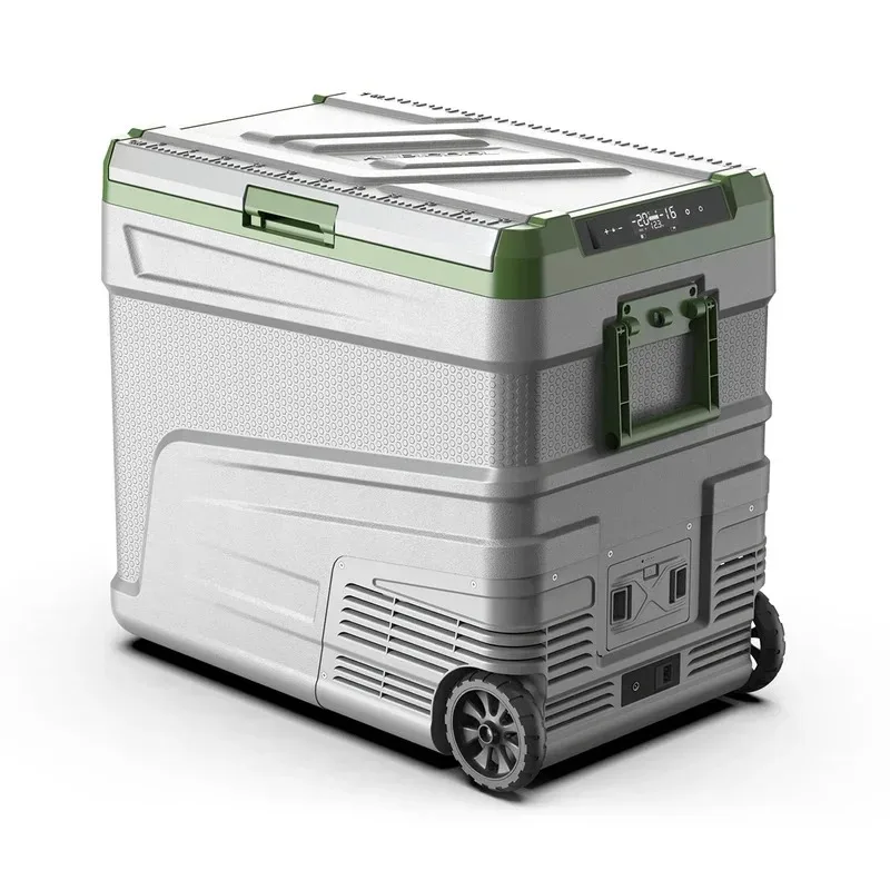 Detachle battery camping car refrigerator por rs ac//12/24V-240V car home dual use