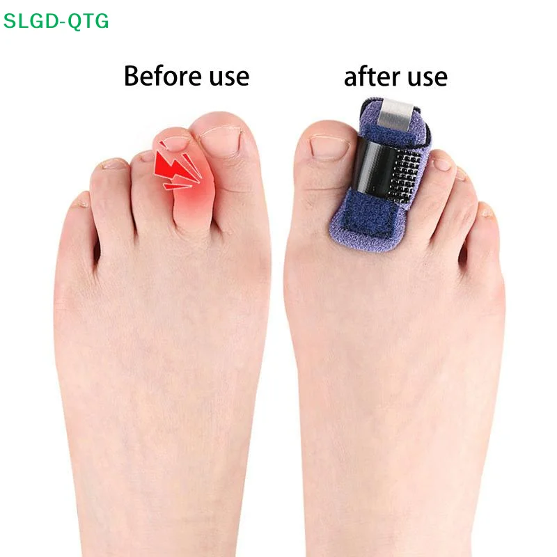 Hot Toe Splint Straightener For Hammer Toe Corrector Crooked Toe Claw Toe Stabilizer Support Brace Wrap Pain Relief Kids Adults