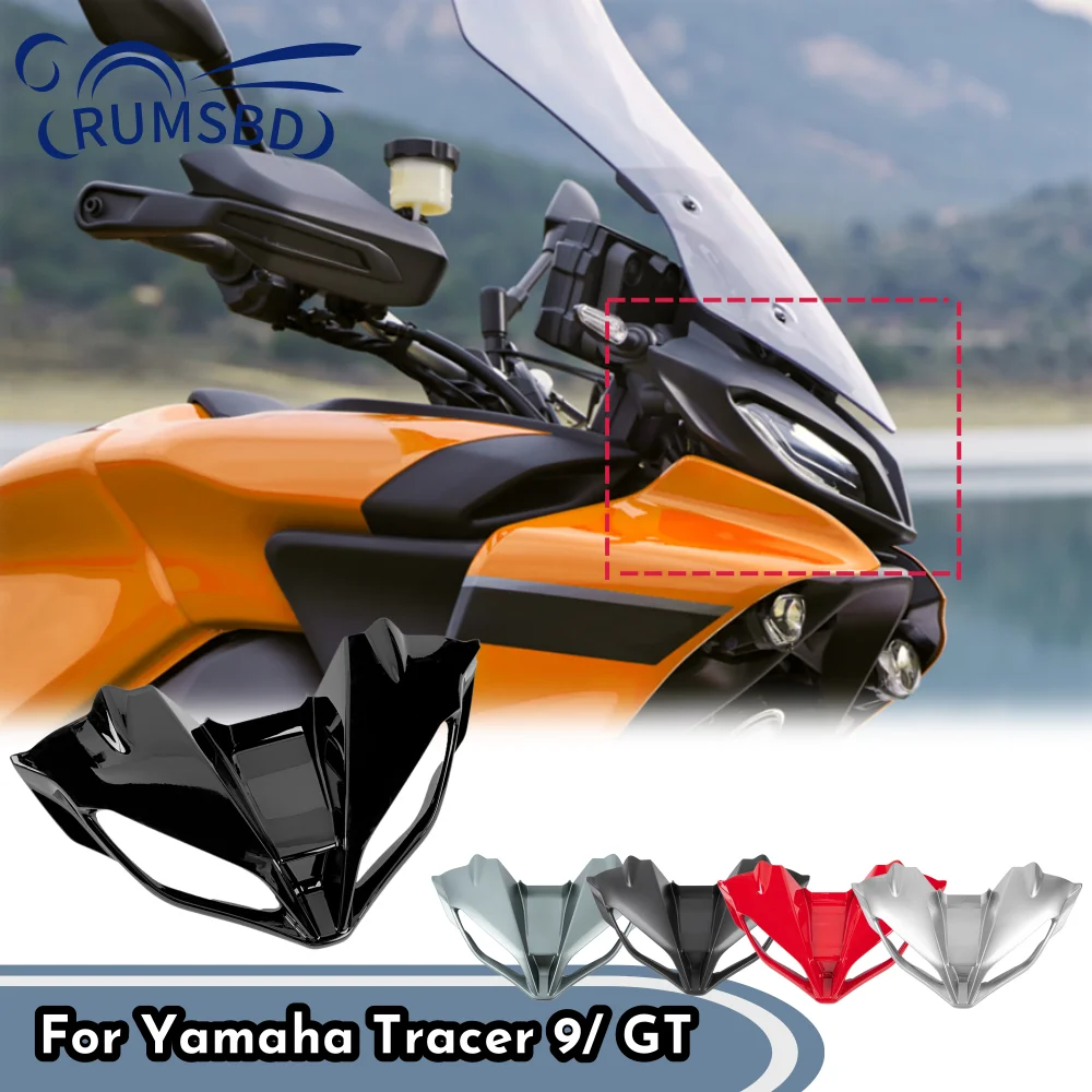 

For Yamaha Tracer 9 GT 9GT 2021-2023 Motorcycle Front Headlight Cover Fairing Tracer9 Headlamp Mask Guard Beak Cowl Protector