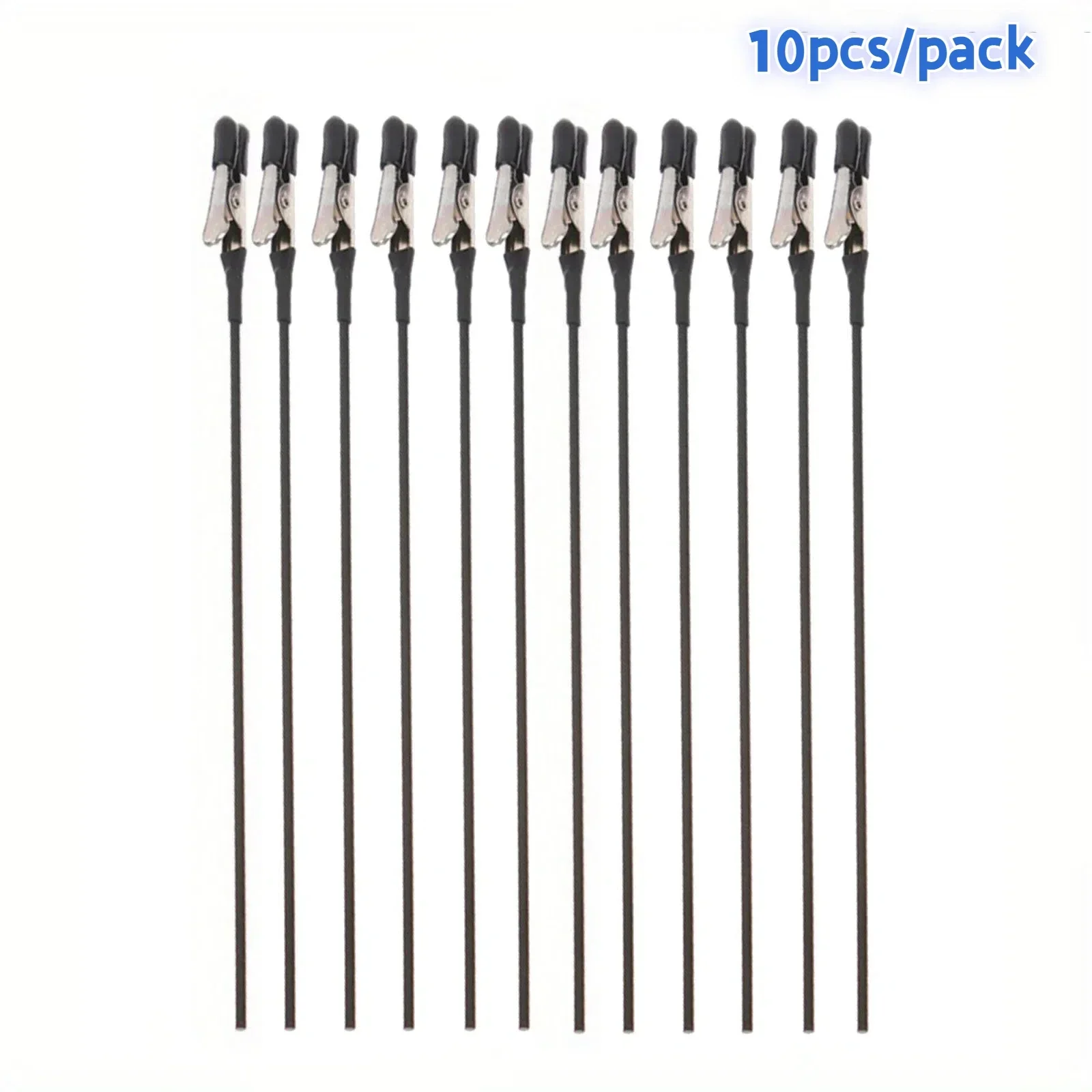 Metal Alligator Clip Stick com Pontas de Borracha Airbrush Clamp para Gundam Hobby Model Pintura para Colorir Ferramenta Faça Você Mesmo 10 Pcs