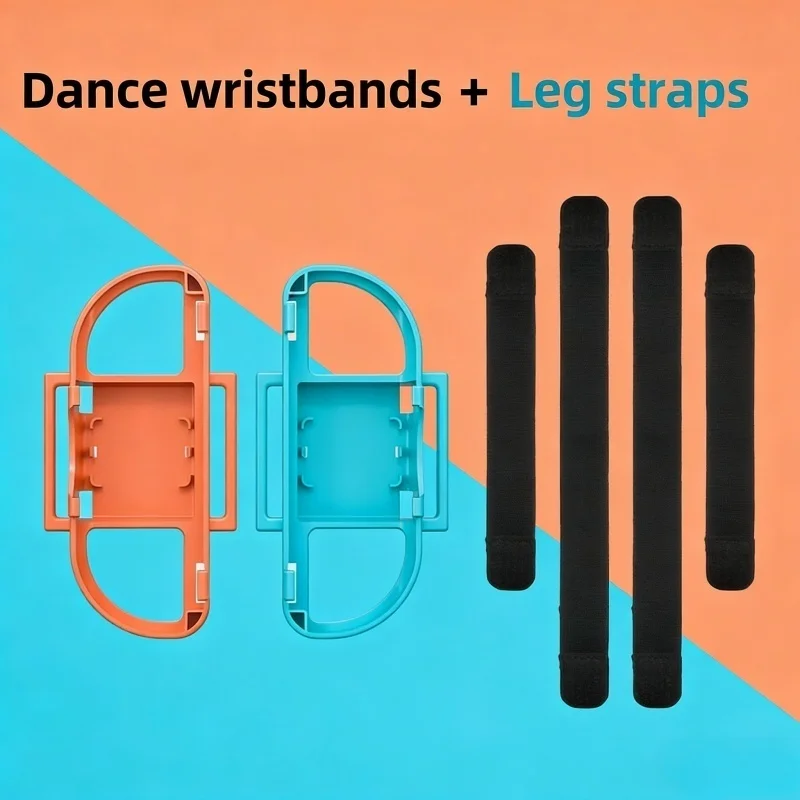 conjunto-de-pulseiras-de-danca-faixas-para-pernas-acessorios-de-controle-somatossensorial-para-switch-2-oled-lite