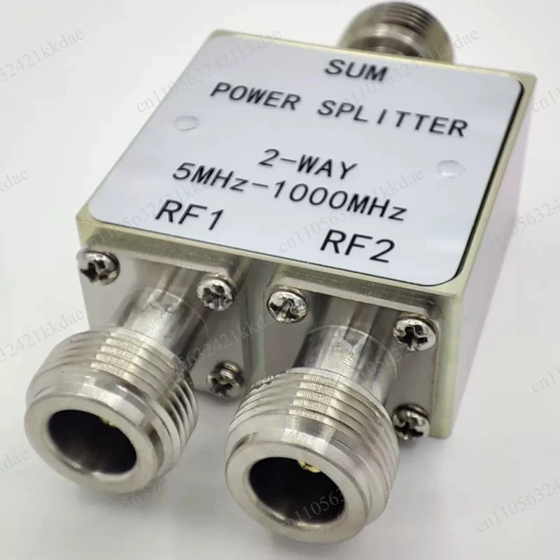 One-to-two splitter 5MHz to 1000MHz RF splitter Splitter Broadband design Low insertion loss