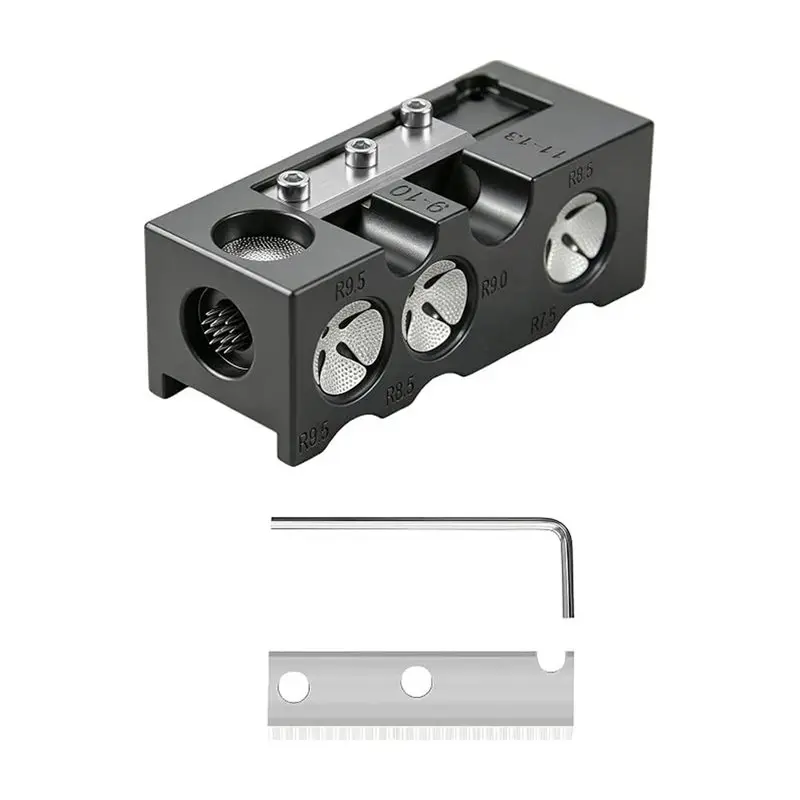 ABHS-For Ultimate Cue Maintenance And Repair Tool 13-In-1 Billiards Pool Cue Tip Shaper Shaping& Repair System