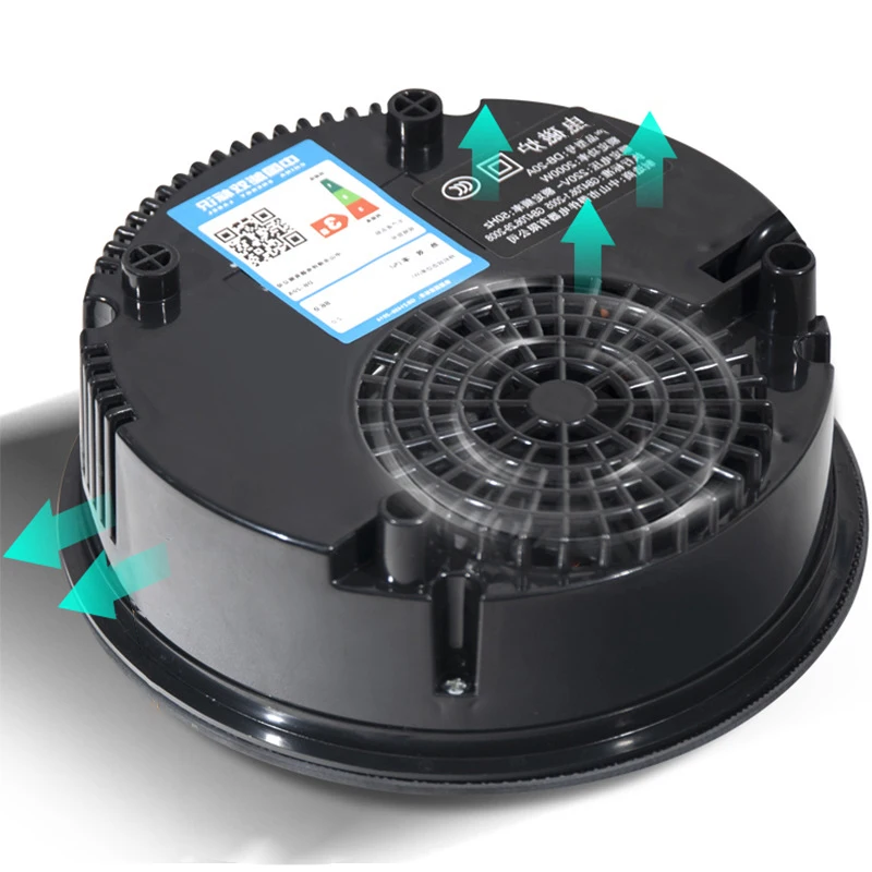 Hot-selling Strong 220V 1200W Single Burner Round Hot Pot Induction Cooker