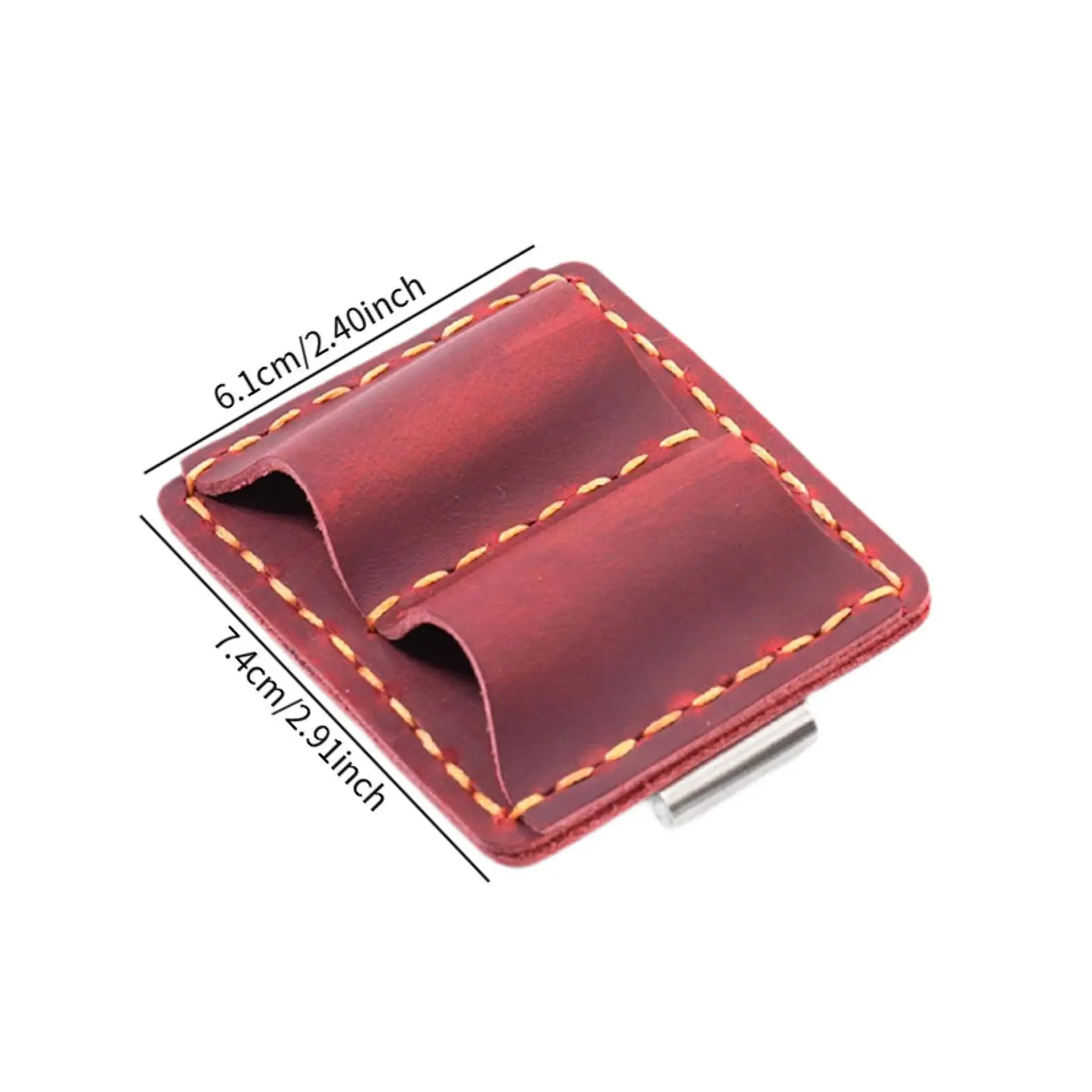 Portapenne per notebook con custodia per penna con clip in metallo per appunti diari