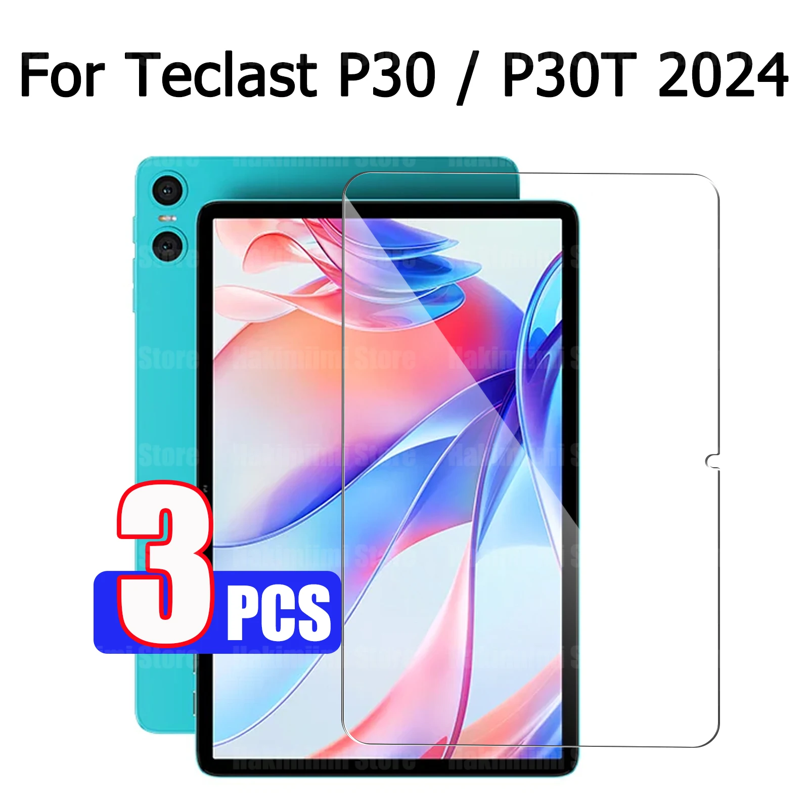 Tempered Glass for TECLAST P30 2024 10.1 inch HD 9H Hardness High Quality Anti-scratch Tablet Screen Protector for TECLAST P30T